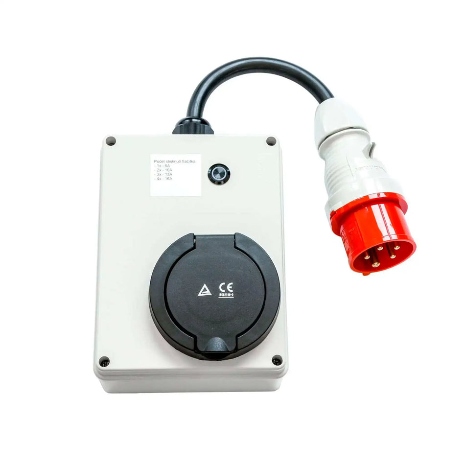 inChaNet elektromos autó állítható fali és hordozható töltő – 11kW (3x16A)