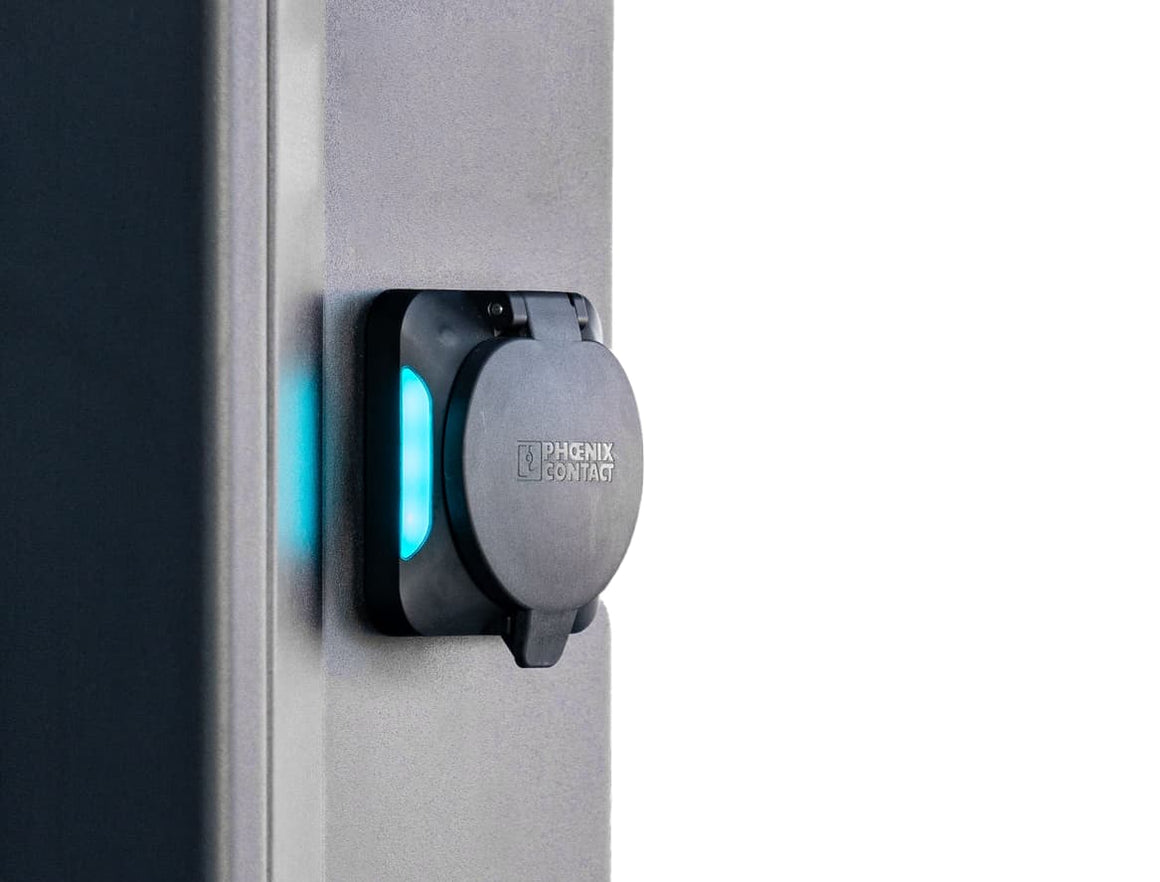 V2C Pole Pro elektromos autó töltőállomás (Max.2X22kW)