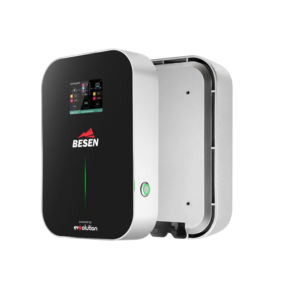 Besen WALLBOX SMART fali töltő fix 6m kábellel 11 kW (DLB) (Red)