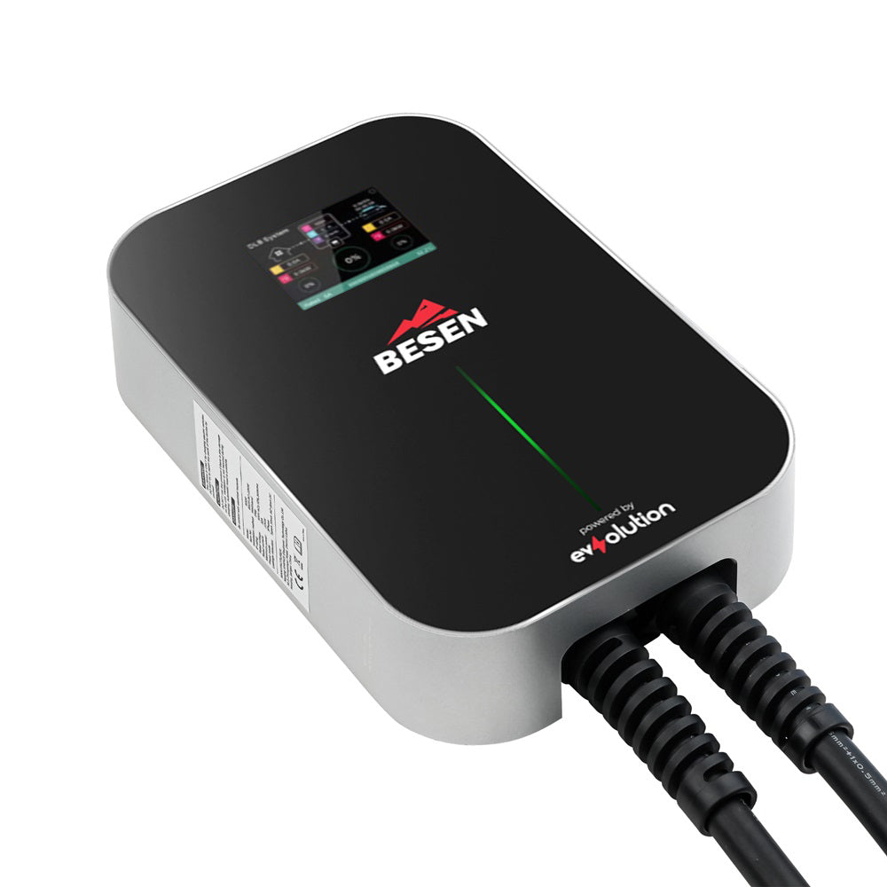 Besen WALLBOX SMART fali töltő fix 6m kábellel 11 kW (DLB) (Red)