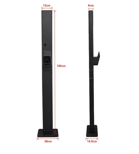 Besen WALLBOX SMART elektromos töltőoszlop (22 kW) (3x32A) (6m Type 2 töltőkábellel)