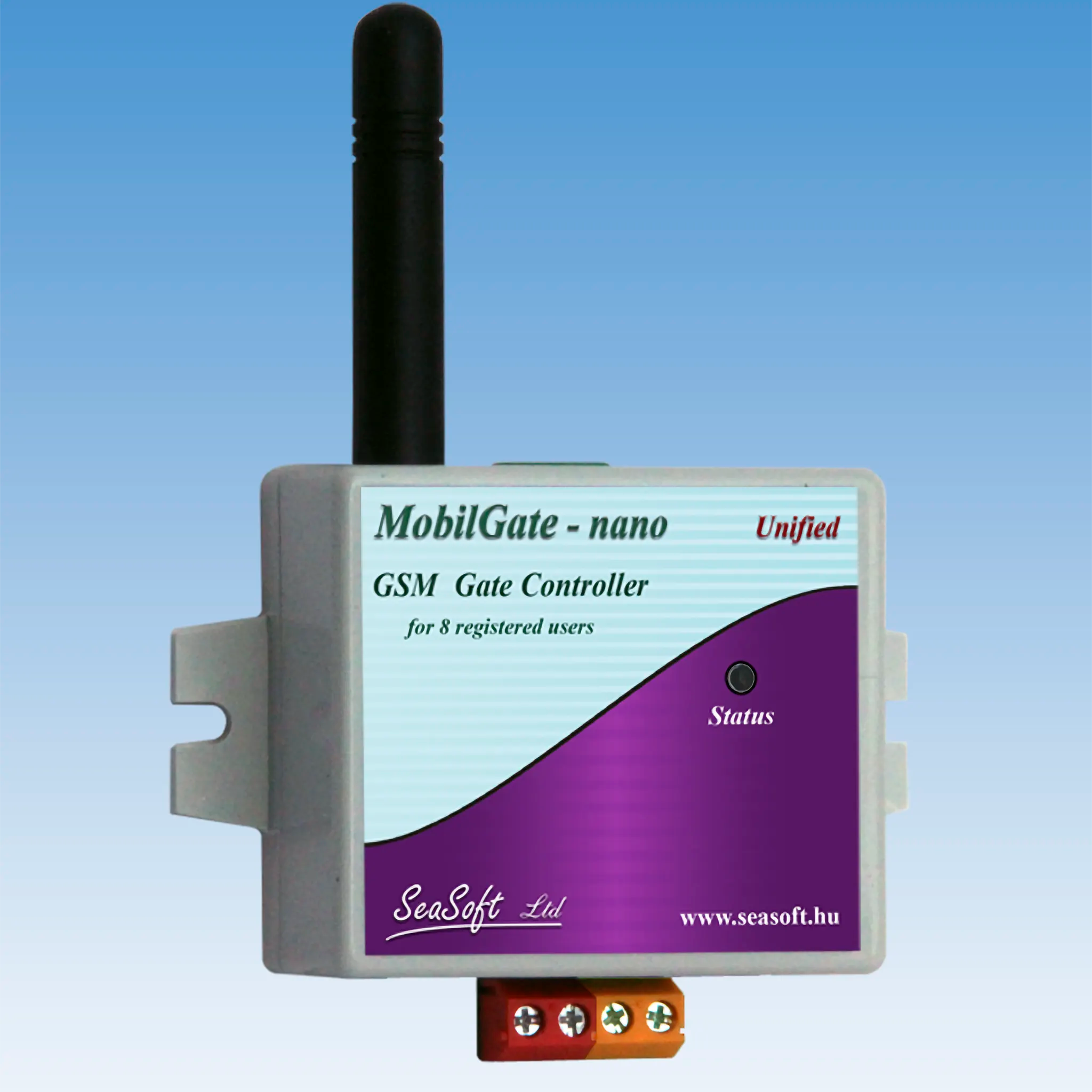 MobilGate-nano – Egyszerű családi kapunyitó 8 telefonszámra