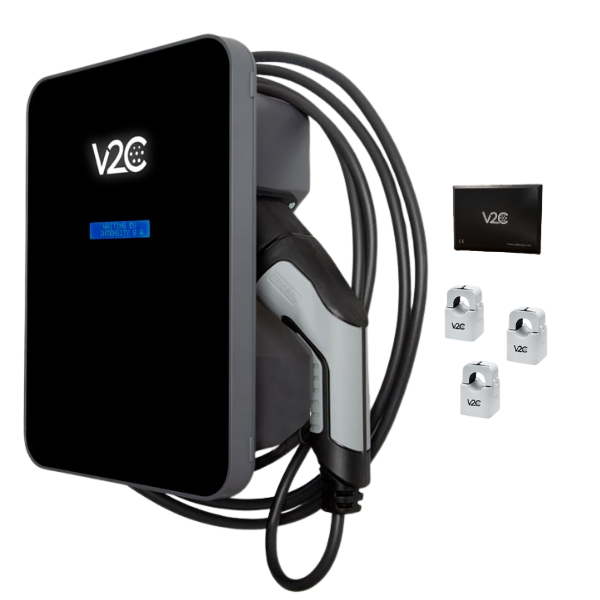 V2C Trydan elektromos autó fali töltő (22 kW – 3x32A) (5m - Type 2)(DLB)