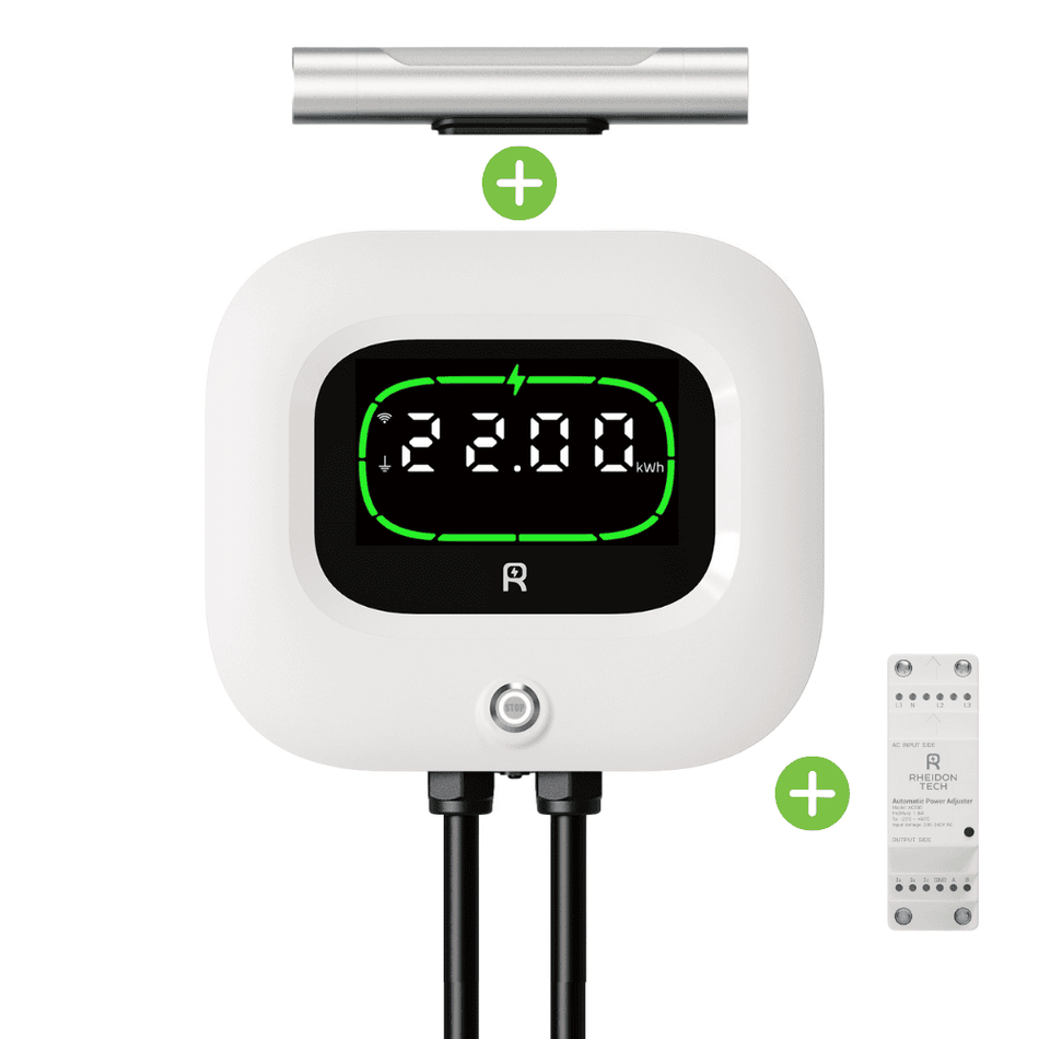Rheidon Wallbox elektromos autó fali töltő csomag (22 kW)