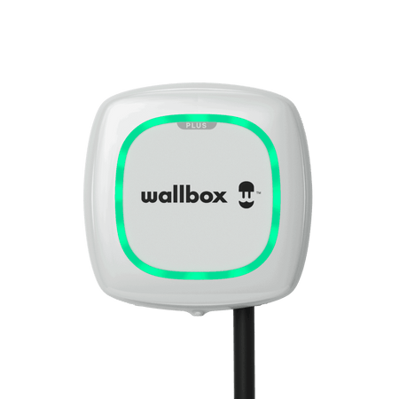 Wallbox Pulsar Plus 22kW + POWER BOOST + Kábel tartó – Fehér - 7m