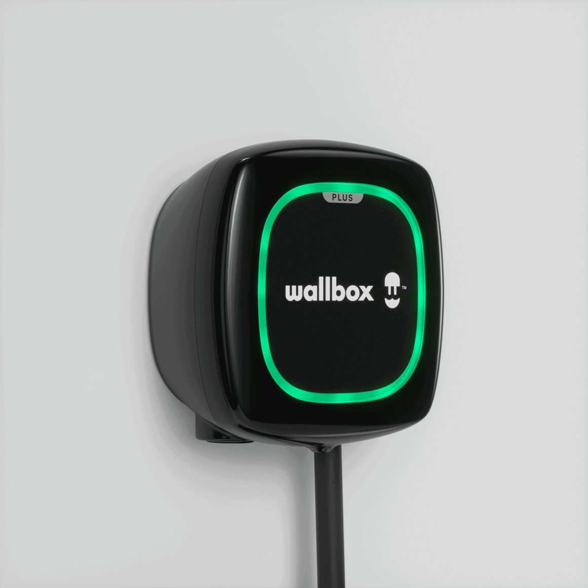 Wallbox Pulsar Plus 22kW + POWER BOOST + Kábeltartó (fekete)