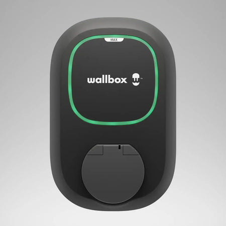 Wallbox Pulsar Max 22 kW fali töltő Type 2 aljzattal – fekete