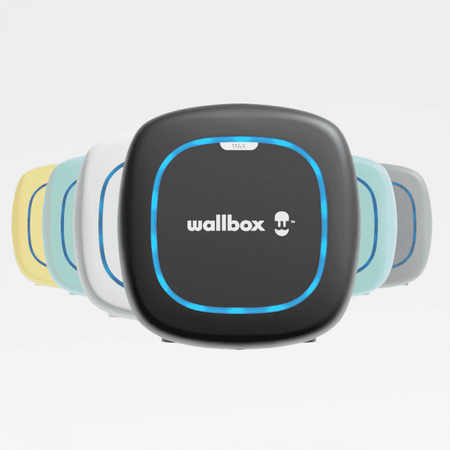Wallbox Pulsar Max 22kW + POWER BOOST + Kábel Dock – Fekete - 5m - Type 2
