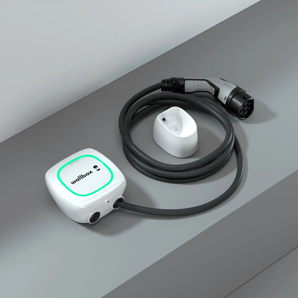 Wallbox Pulsar Plus  Fali Töltő beépített type2 kábellel - 22kW