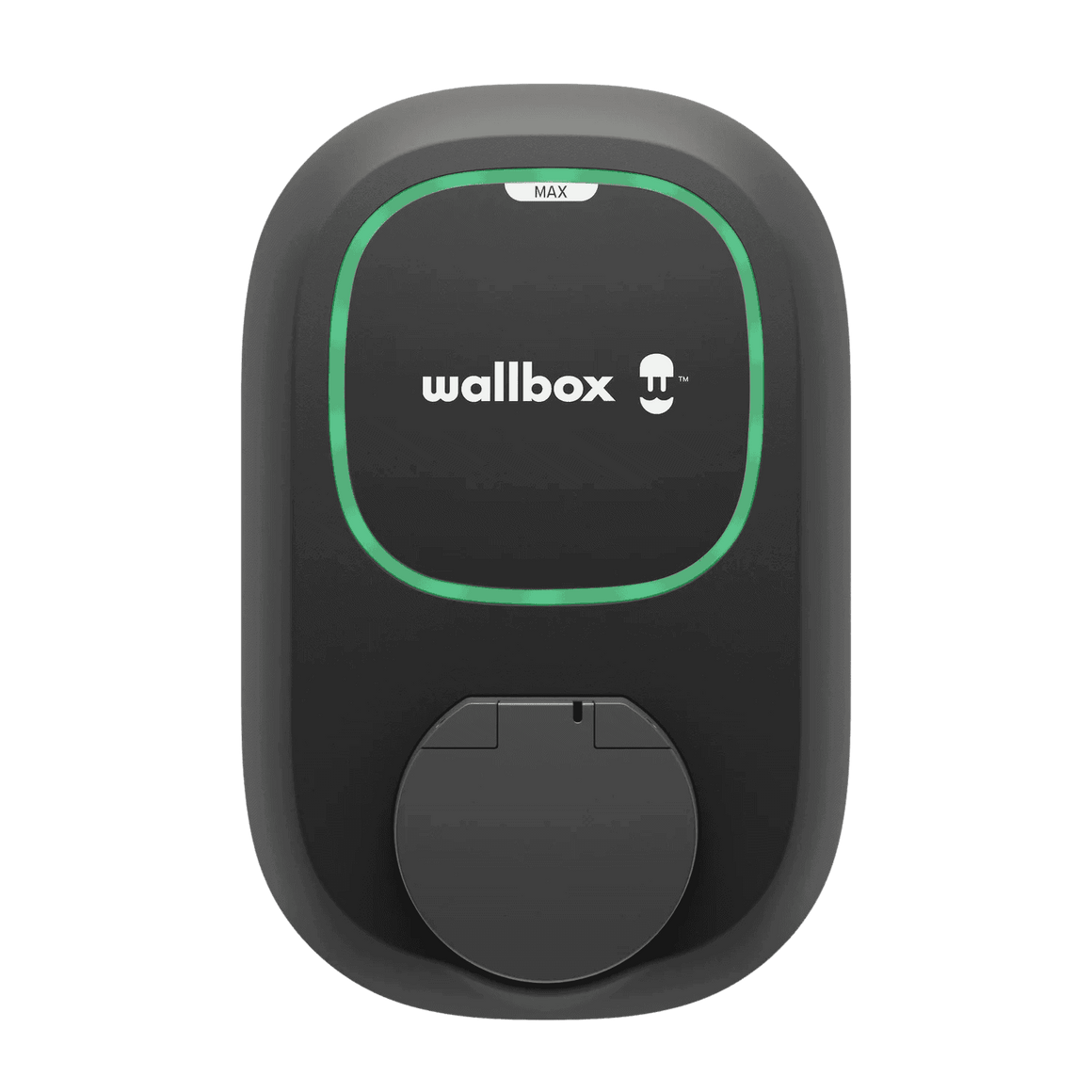 Wallbox Pulsar Max 22 kW fali töltő Type 2 aljzattal – fekete