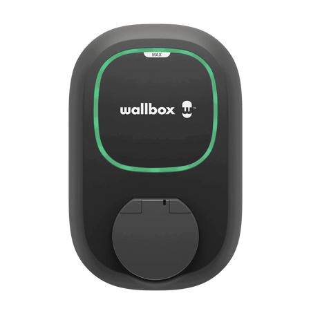 Wallbox Pulsar Max 22 kW fali töltő Type 2 aljzattal – fekete