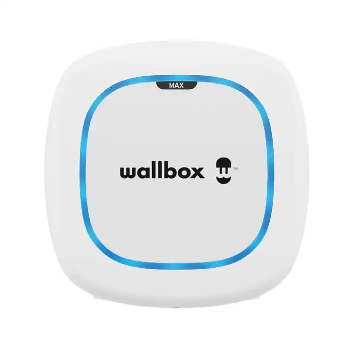 Wallbox Pulsar Max 7,4 kW fali töltő – fehér, 5 m Type 2 kábellel