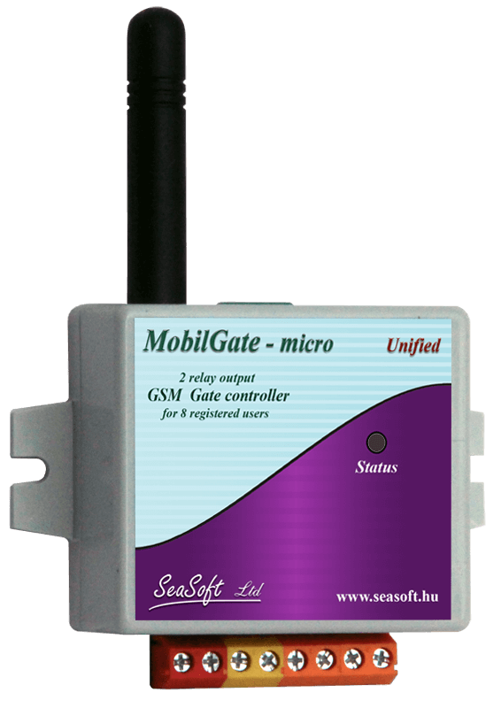MobilGate-Micro 1 db feszültség nélküli kontaktusos bemenettel
